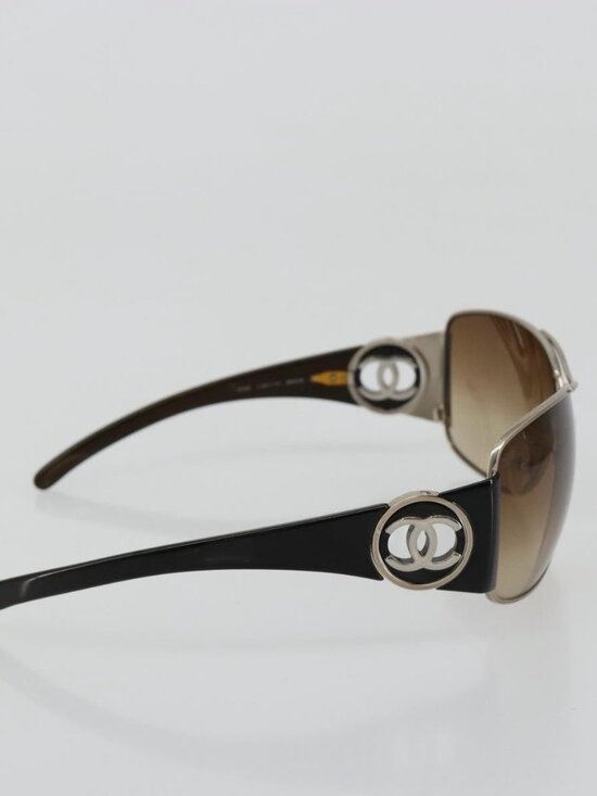 CHANEL Sunglasses plastic Brown CC Auth BA13437M main image 12
